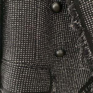 Veronica Beard Black and silver dressy blazer